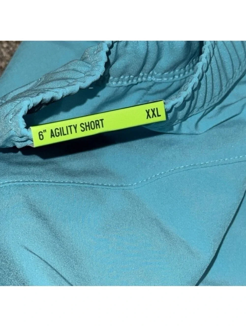 NWT DSG Men's Agility Woven Shorts Aqua Blue Size XXL
